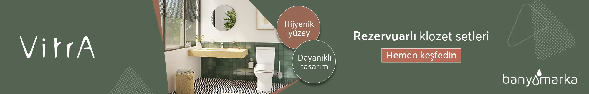 Kampanyalı İndirimli Klozet Rezervur Setleri